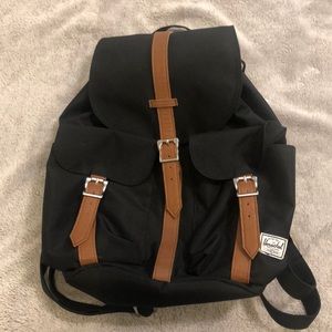 Herschel Black mini backpack